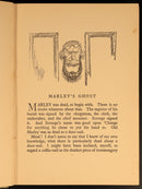 1933 A Christmas Carol: Charles Dickens Antique Fiction Book Arthur Rackham-8