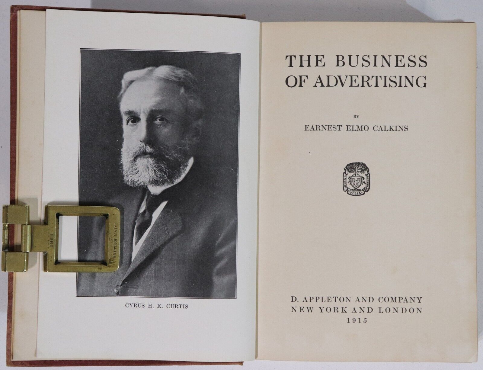 1915 The Business Of Advertising Antique Marketing & Promotion Reference Book - 0