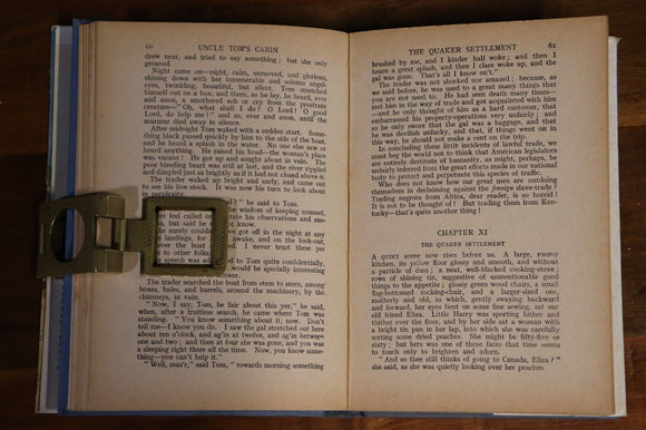 c1945 Uncle Tom's Cabin by Harriet Beecher Stowe Antique Fiction Book Dustjacket