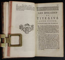 1722 Les Decades De Tite-Live Traduction Du Ruyer Roman History Antique Book-7