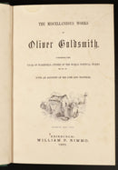 1865 Miscellaneous Works Of Oliver Goldsmith Antique British Literature Book-3