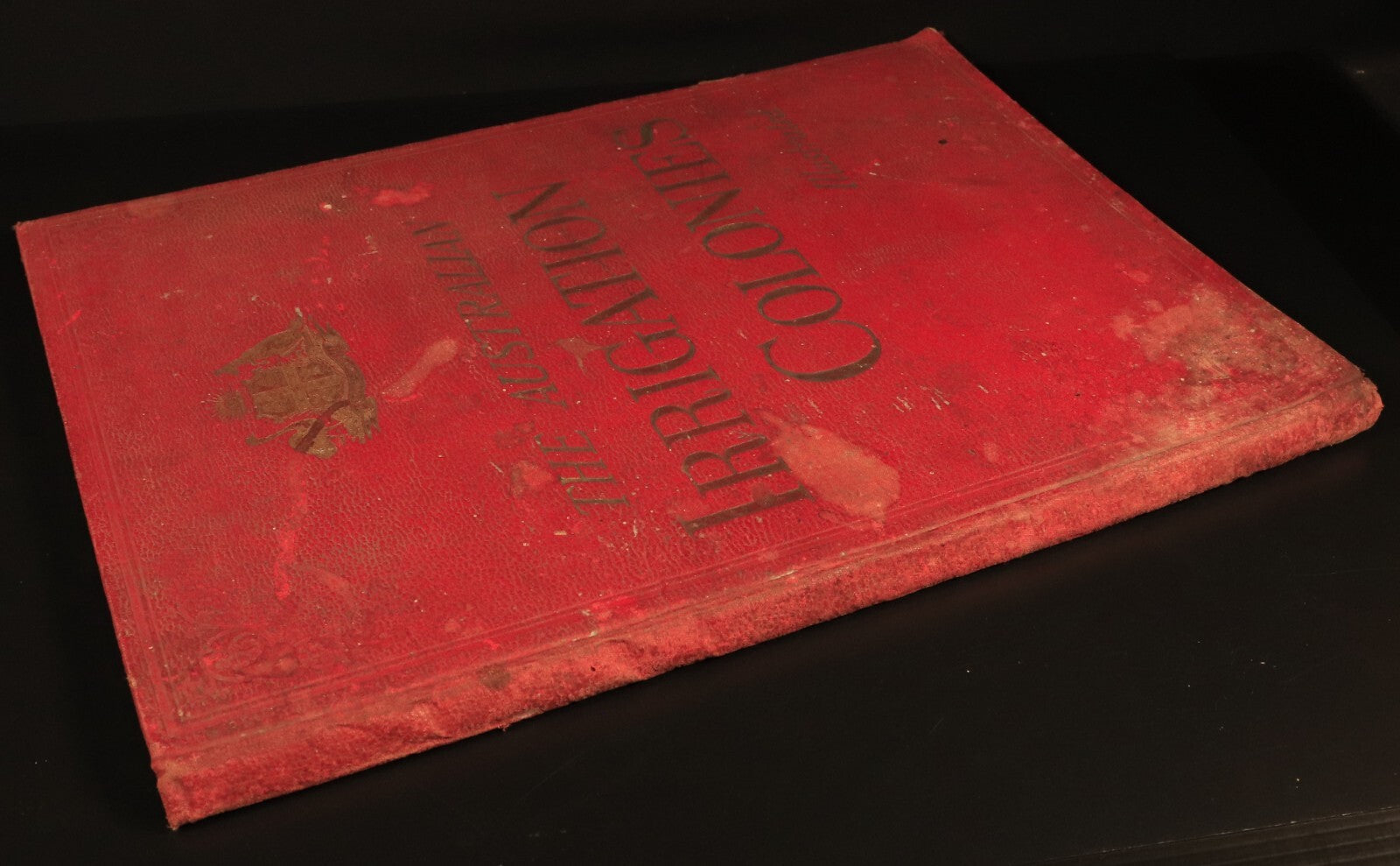 1887 The Australian Irrigation Colonies Antiquarian Australian History Book - 0