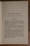 1898 Malcolm Kirk: Overcoming The World by CM Sheldon Antique Fiction Book-7