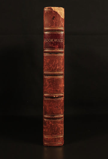 1836 Rookwood: A Romance W. Harrison Ainsworth Antiquarian British Fiction Book - 0