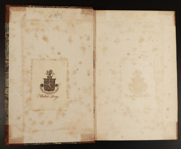 1826 Illustrations Of Anglo-Saxon Poetry by JJ Conybeare Antiquarian Book 1st Ed