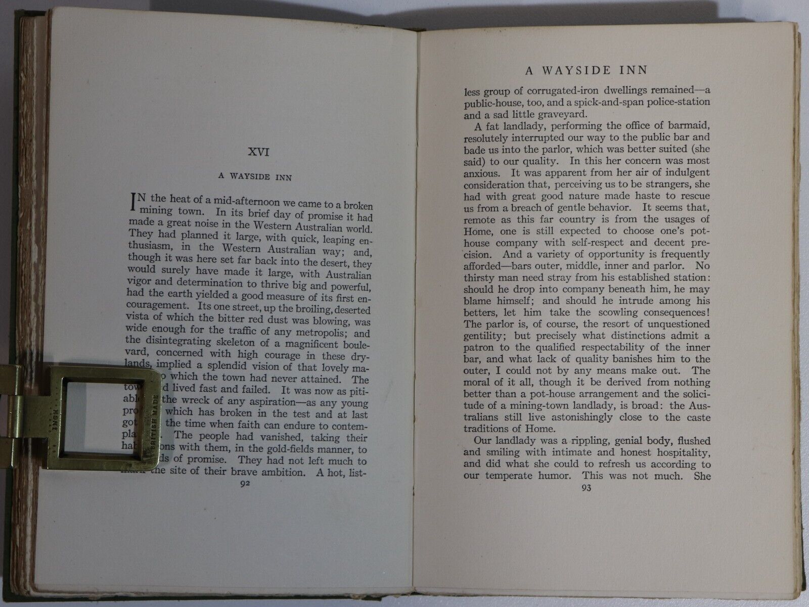 1915 Australian Byways by Norman Duncan Antique Australian Travel History Book