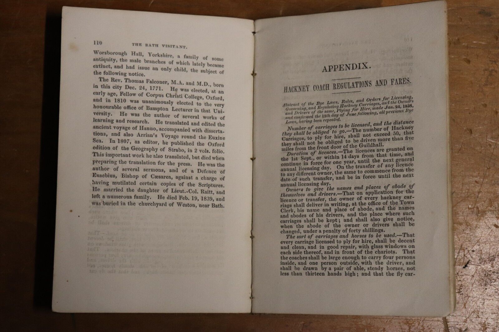 c1845 Gibbs's Illustrated Bath Visitant Rare British Travel Guide Book To Bath