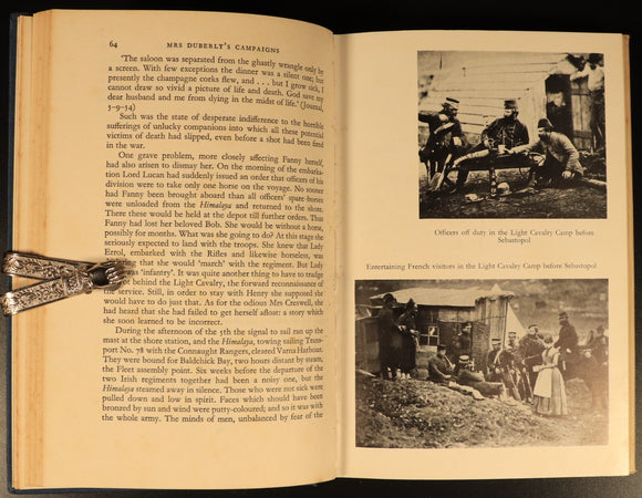 Mrs Duberly's Campaigns by EEP Tisdall 1963 Military History Book Crimean War