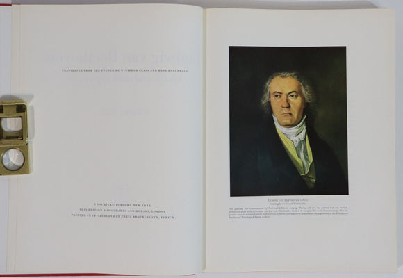 1966 Beethoven: His Life & Work In Pictures Classical Music History Book
