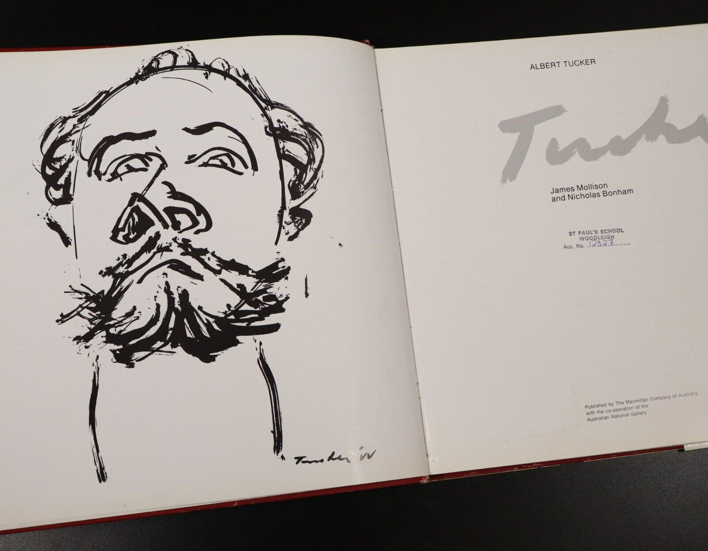 1982 Albert Tucker by J. Mollison & N. Bonham Australian Art Reference Book