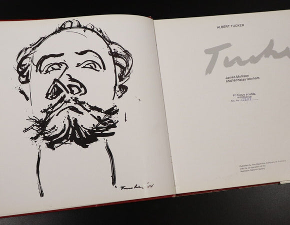 1982 Albert Tucker by J. Mollison & N. Bonham Australian Art Reference Book