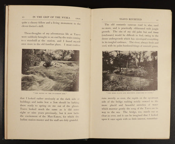 1909 In The Grip Of Nyika by JH Patterson Antique British African History Book
