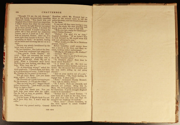 c1940 Chatterbox Annual Antique British Illustrated Childrens Book Dean & Son