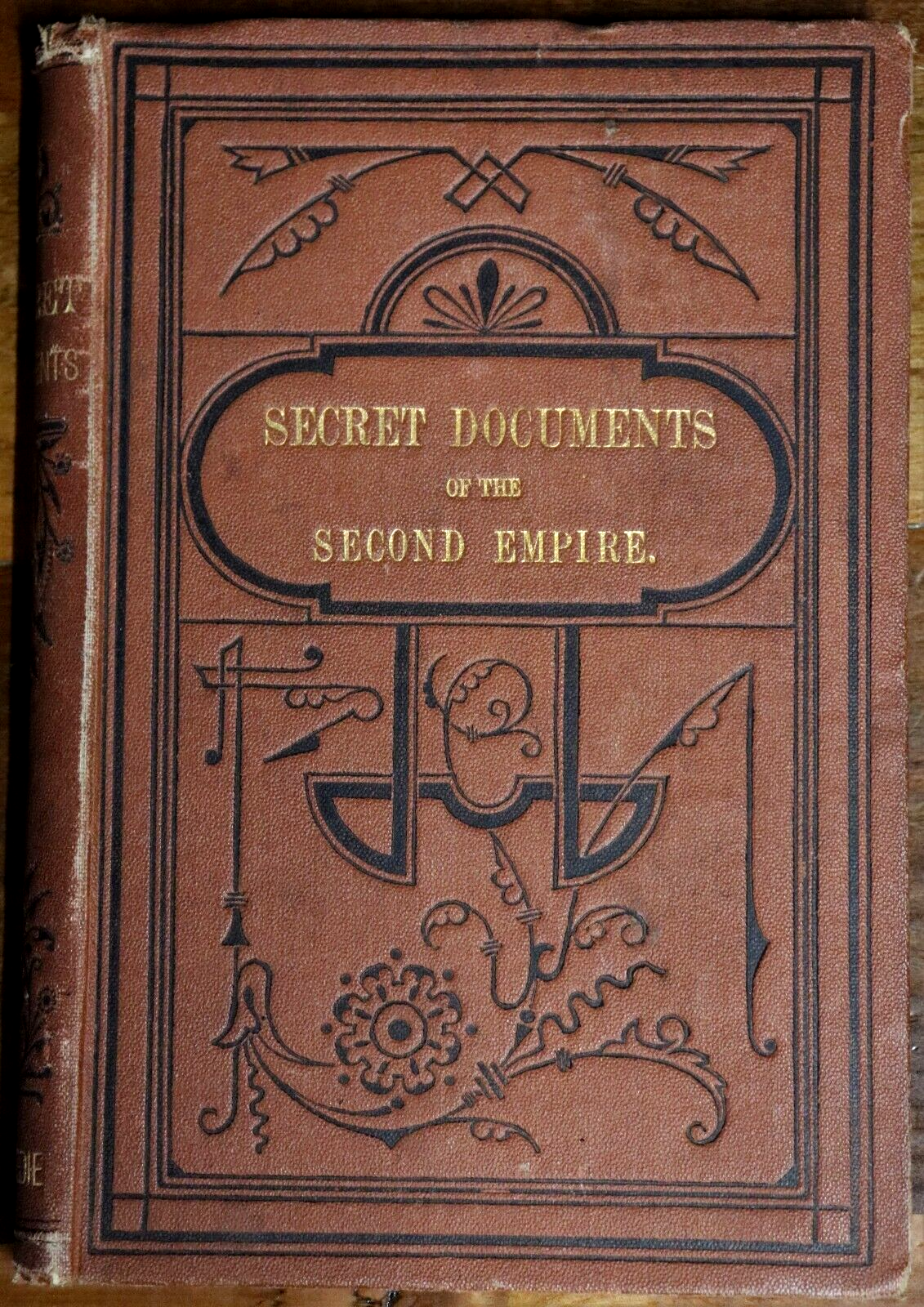 1871 The Secret Documents Of The Second Empire Antique French History Book