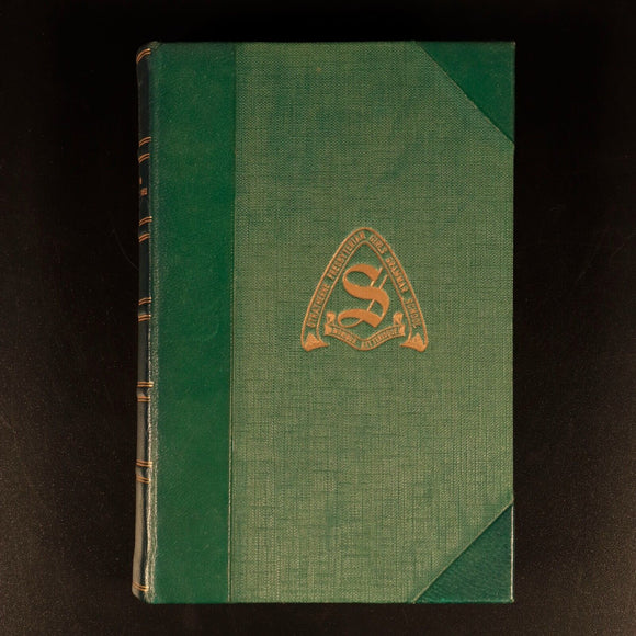 c1930 Under The Greenwood Tree by Thomas Hardy Antique Fiction Book Leather