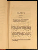 1822 Historical Romances Ivanhoe by Walter Scott Antiquarian Fiction Book 2vol-7