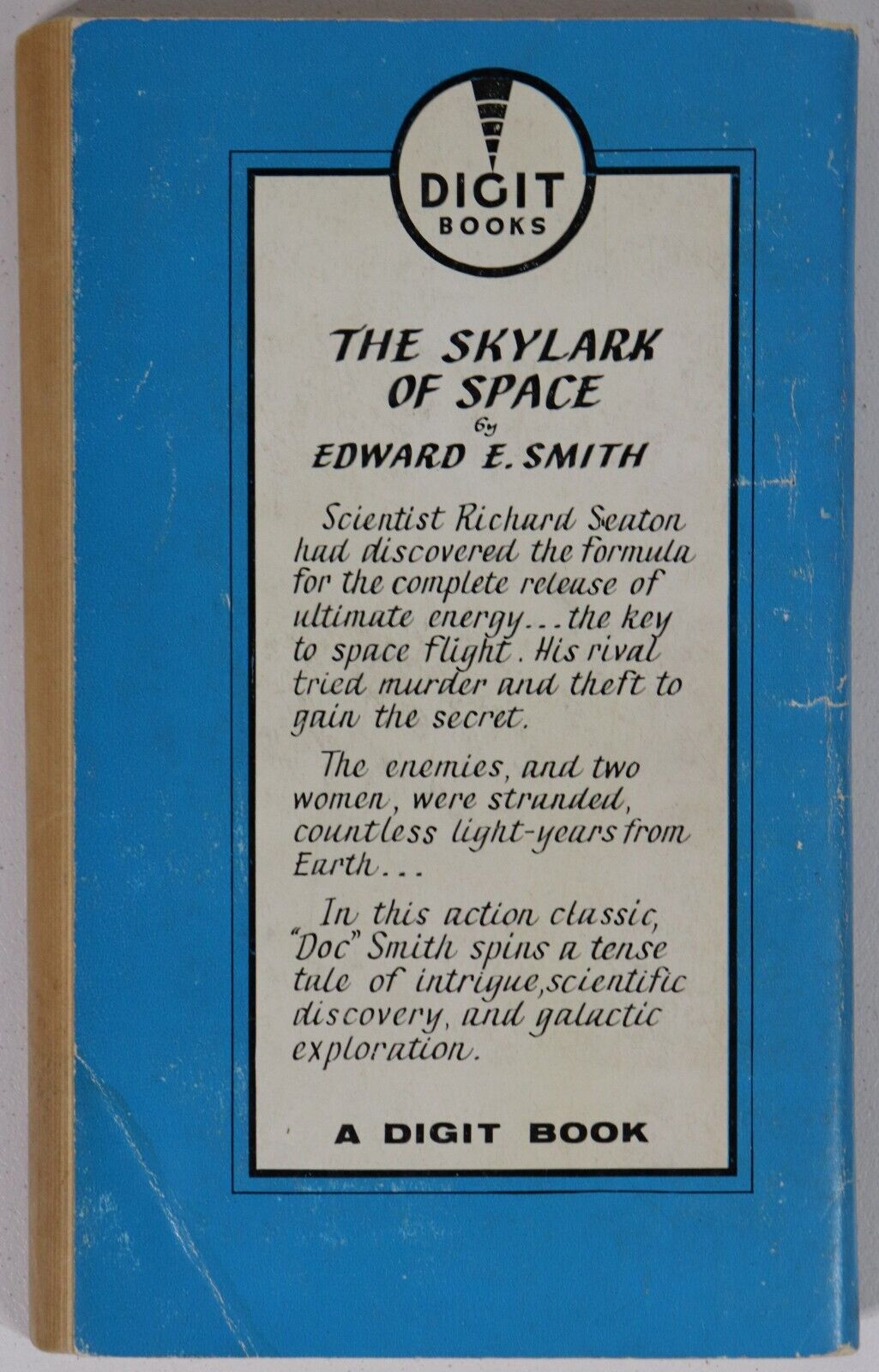 1958 The Skylark Of Space by Edward E. Smith Vintage Science Fiction Book