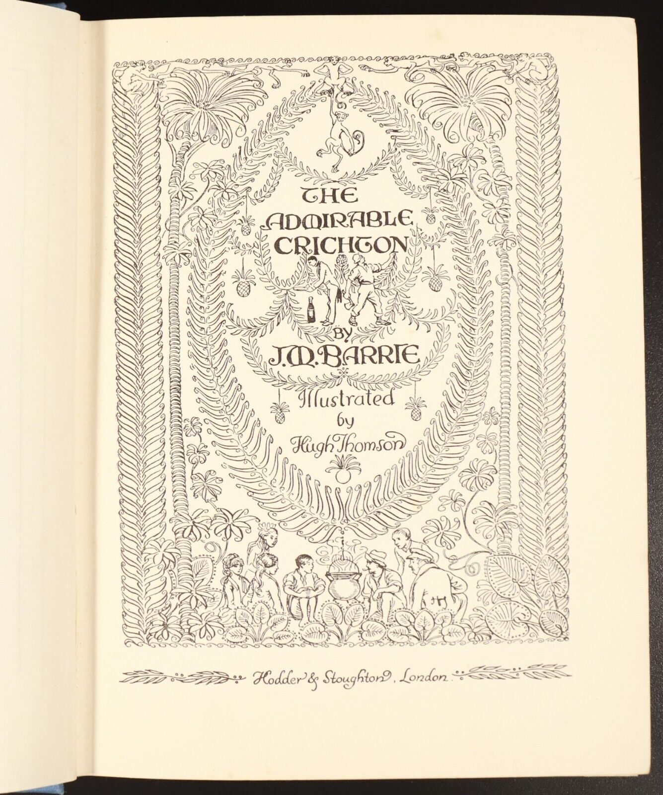 c1910 The Admirable Crichton by J.M. Barrie Antique Theatre Drama Fiction Book