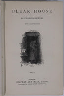 c1879 2vol Bleak House by Charles Dickens Antique British Fiction Book Set-3
