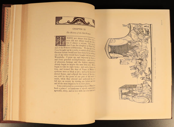 Candide Or The Optimist by Voltaire c1920 Antique French Philosophy Book