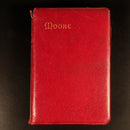 c1905 The Poetical Works Of Thomas Moore Illustrated Antique Irish Poetry Book-3