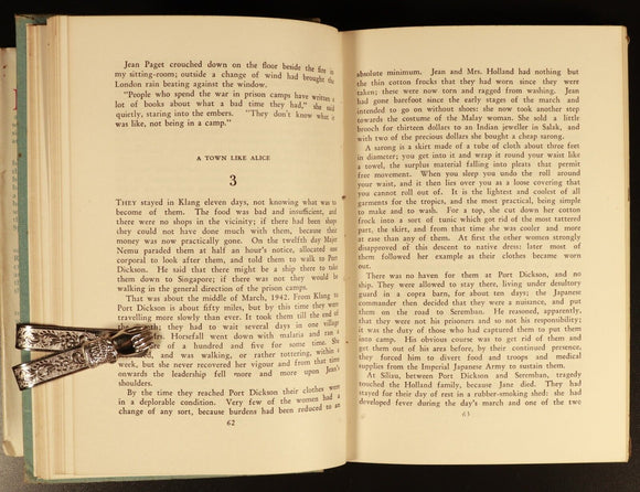 1952 A Town Like Alice by Nevil Shute Vintage British Fiction Book Early Edition