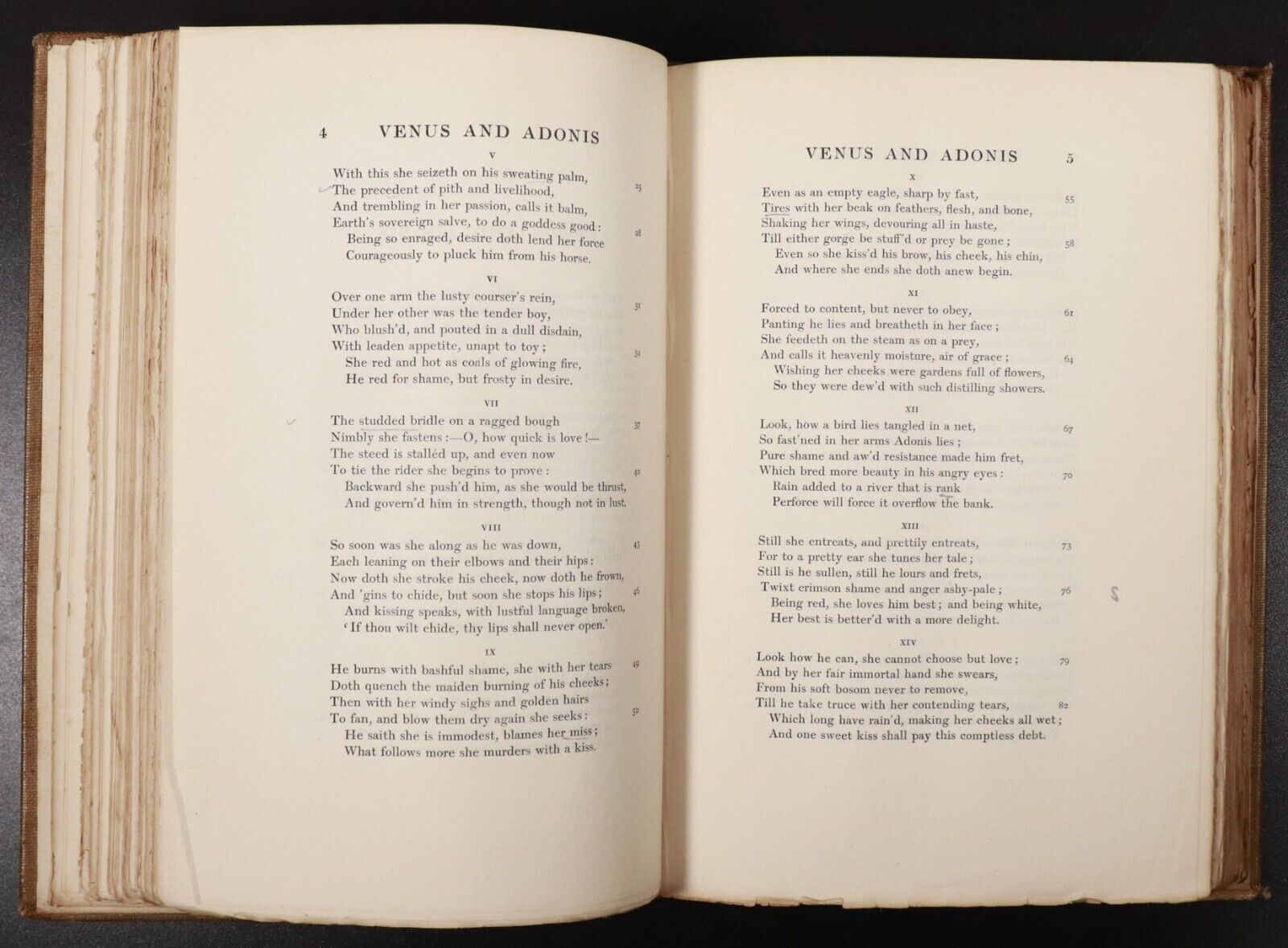 1898 The Poems Of Shakespeare Edited by George Wyndham Antique Poetry Book