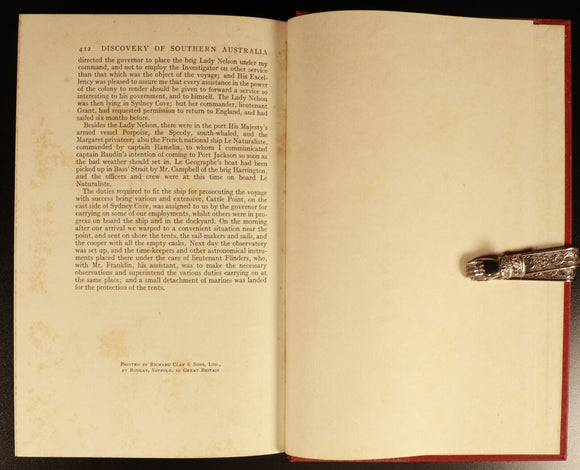 1929 2vol Australian Discovery by Sea & Land by E. Scott Antique History Books