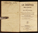 1829 Le Mentor des Enfans et des Adolescens Antiquarian French Reference Book-6