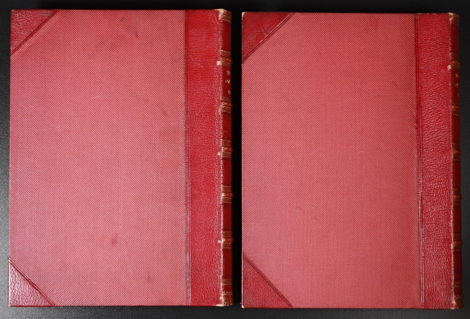 c1885 2vol Cassell's Illustrated History Of India Antique History Book Set