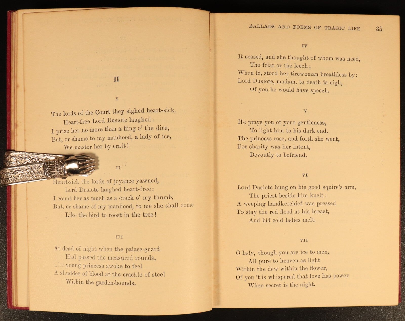 1909 Poems by George Meredith 2 Volume Antique British Poetry Book Set