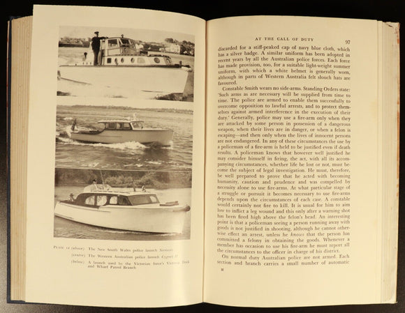 1960 The Australian Police Forces by G.M. O'Brien Australian History Book 1st Ed