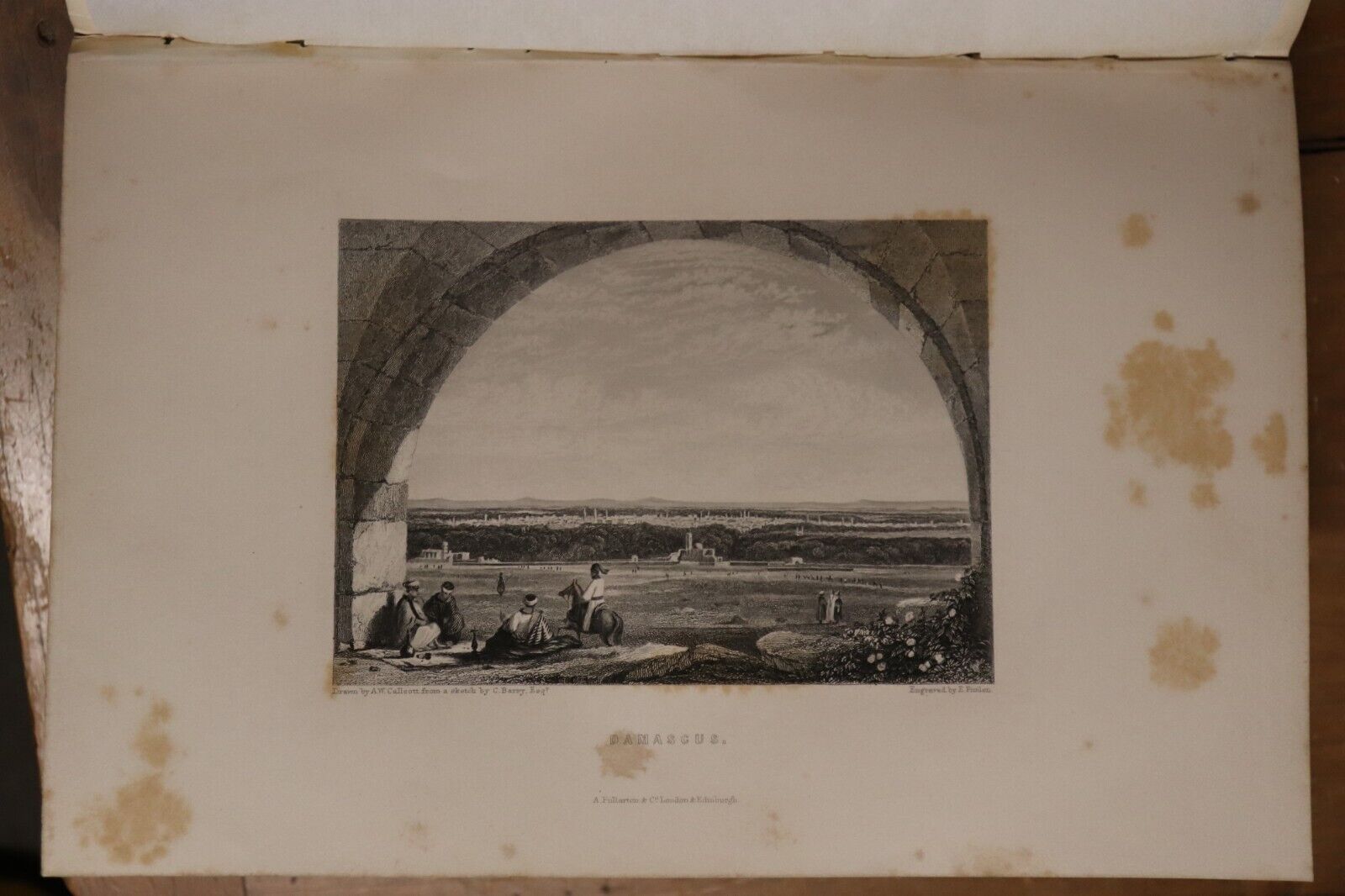 1852 Landscape Illustrations Of The Bible Antiquarian Book Syria Egypt J. Wilson