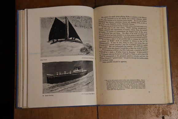 1949 Alfred Wallis Primitive by Sven Berlin English Artist Biography Book