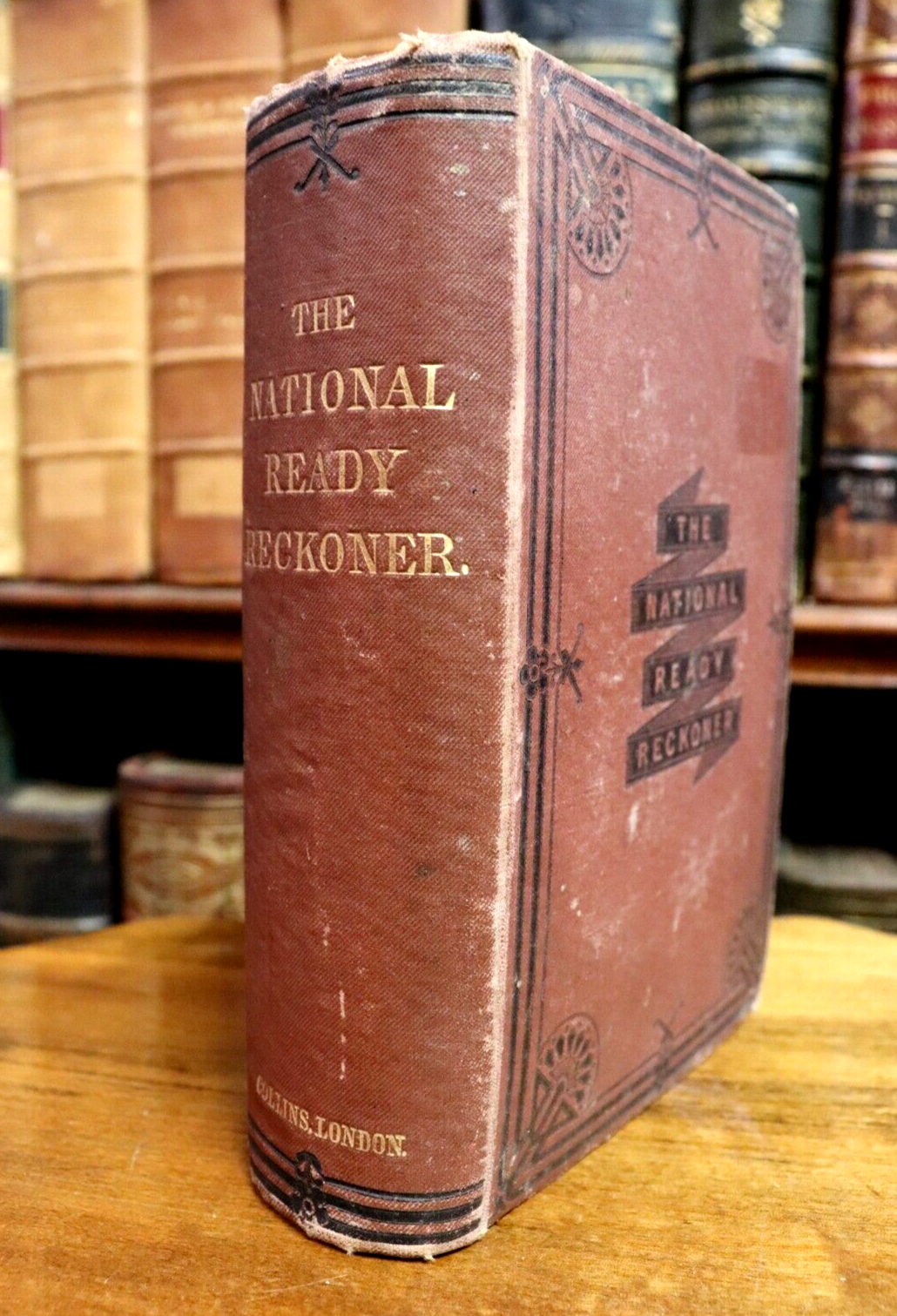 1878 The National Ready Reckoner Antique British Financial Reference Book