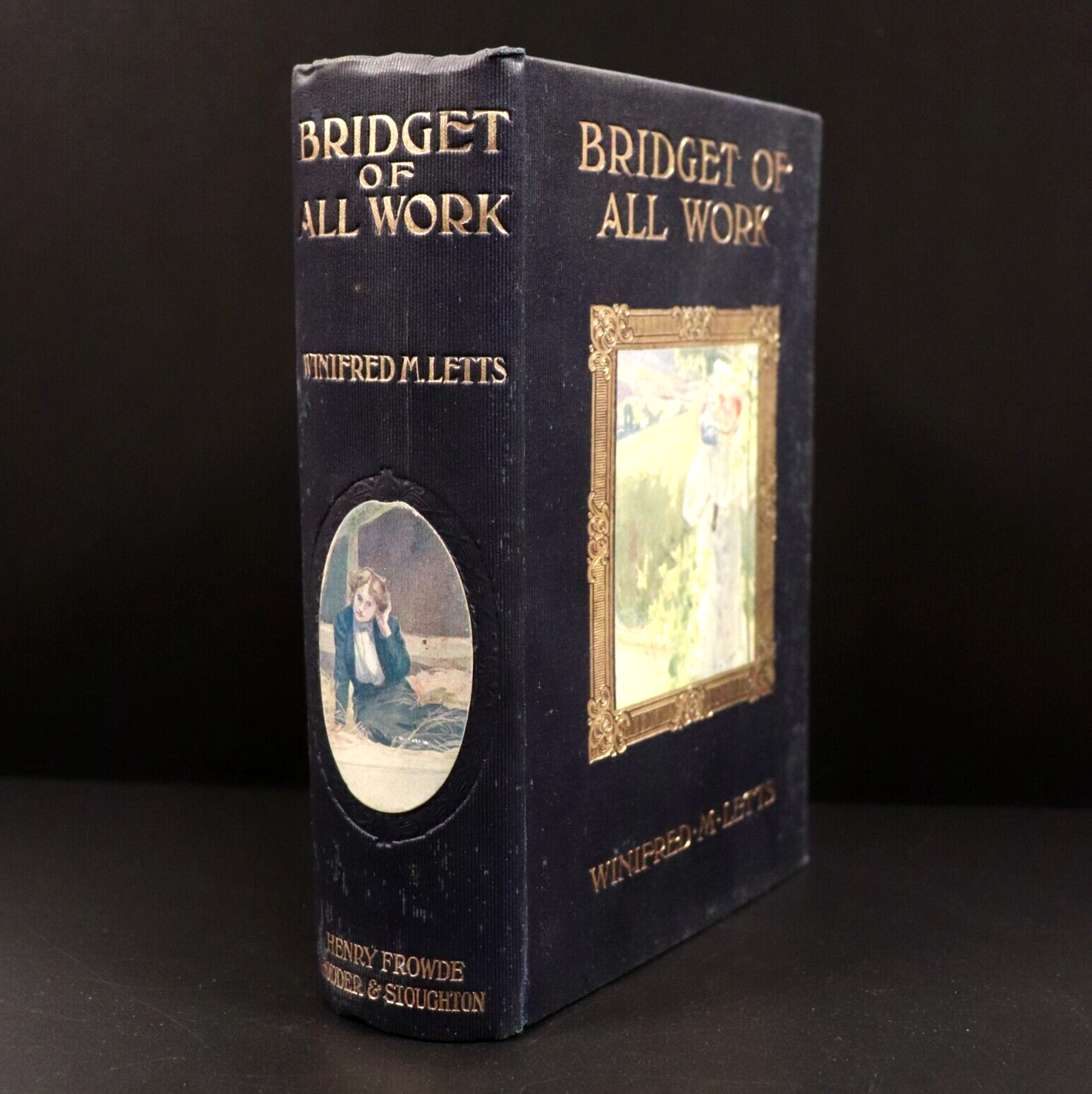 1910 Bridget Of All Work by Winifred M. Letts Early Edition Antique Fiction Book