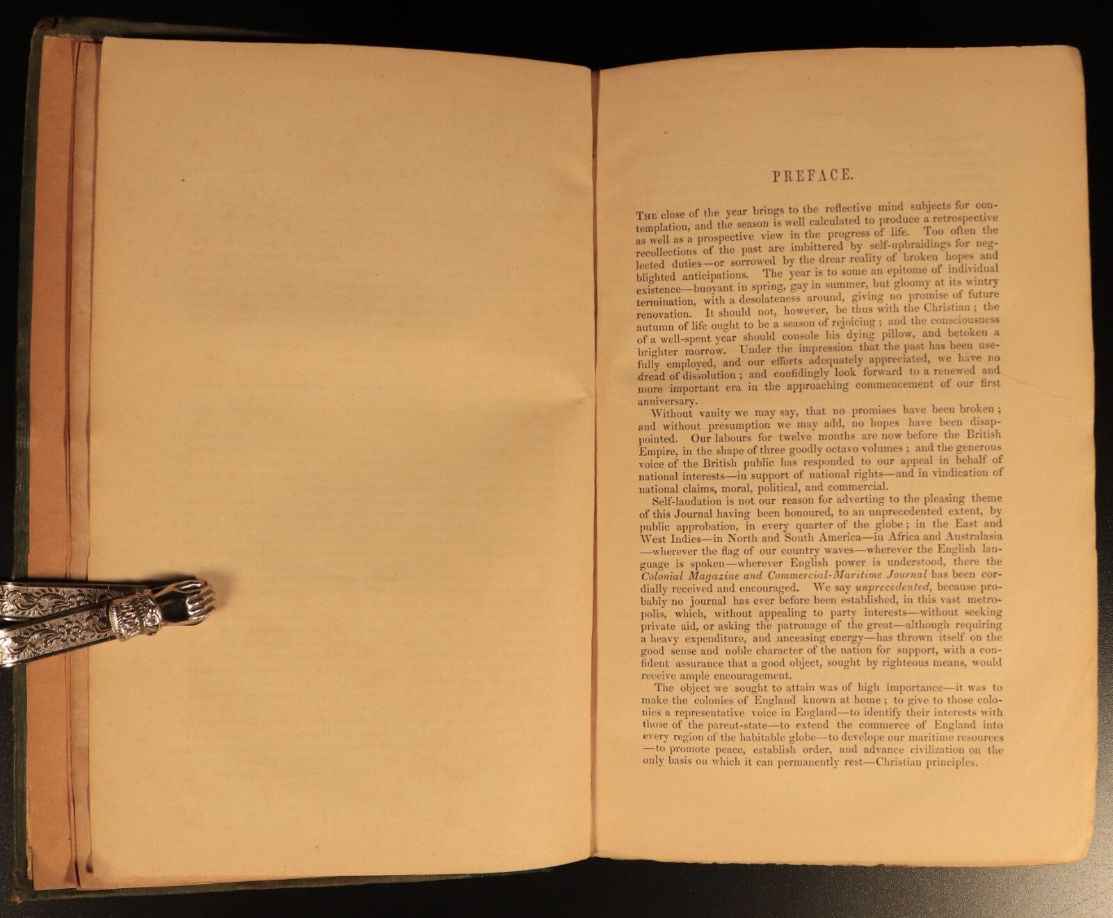 1840 The Colonial Magazine Commercial etc Antiquarian Australian History Book