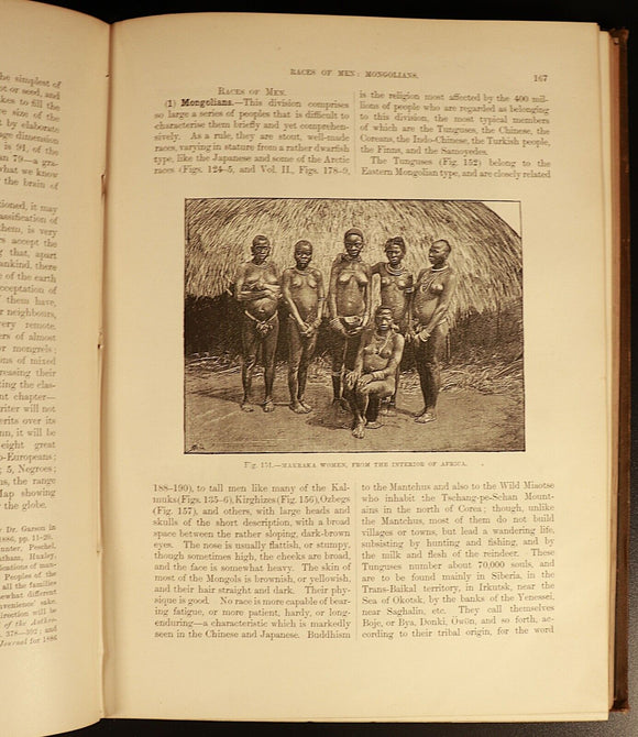 1889 Our Earth & Its Story by Robert Brown Antique Natural History Book w/Maps