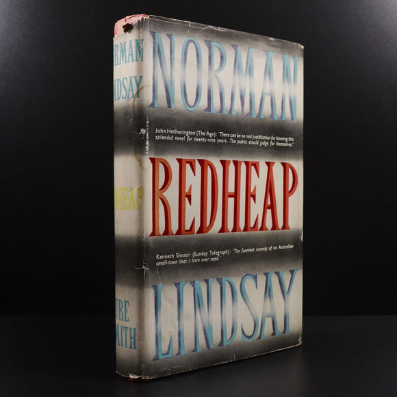 1959 Redheap: A Novel by Norman Lindsay Australian Fiction Book w/Dustjacket