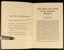 c1928 Myths & Legends of Australian Aborigines Illustrated History Book 1st Ed-6