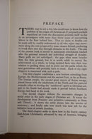 1923 Origin Of Christian Church Art Antique Architecture & Religious Art Book-4