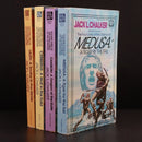 1982 4vol Four Lords Of The Diamond JL Chalker Science Fiction Book Set SIGNED-1