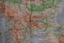 1941 The London Geographical Society Map of The Balkans Antique Map-7