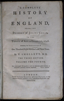 1758 7vol Complete History Of England by T. Smollett Antiquarian Book Set-11