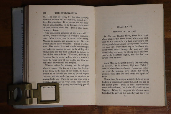 1927 The Shadow Show by J.H. Curle World Travel & Observation Book