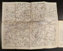 1871 London England und Schottland by Ravenstein Antiquarian Travel Guide w/Maps-9