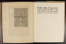 c1917 For The Fallen & Other Poems by Laurence Binyon 1st Ed Antique Poetry Book-4