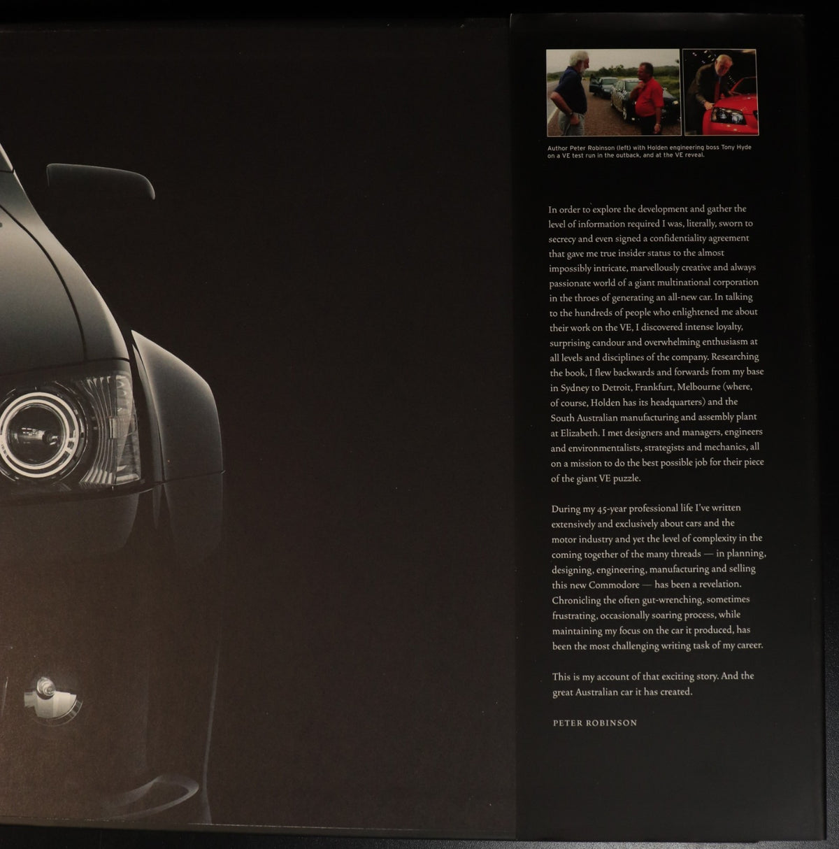2006 Autobiography Of The Holden VE Commodore Australian Automotive Hi ...
