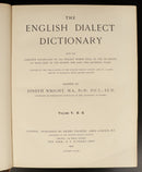 1898 6vol The English Dialect Dictionary British Antiquarian Reference Book Set-14
