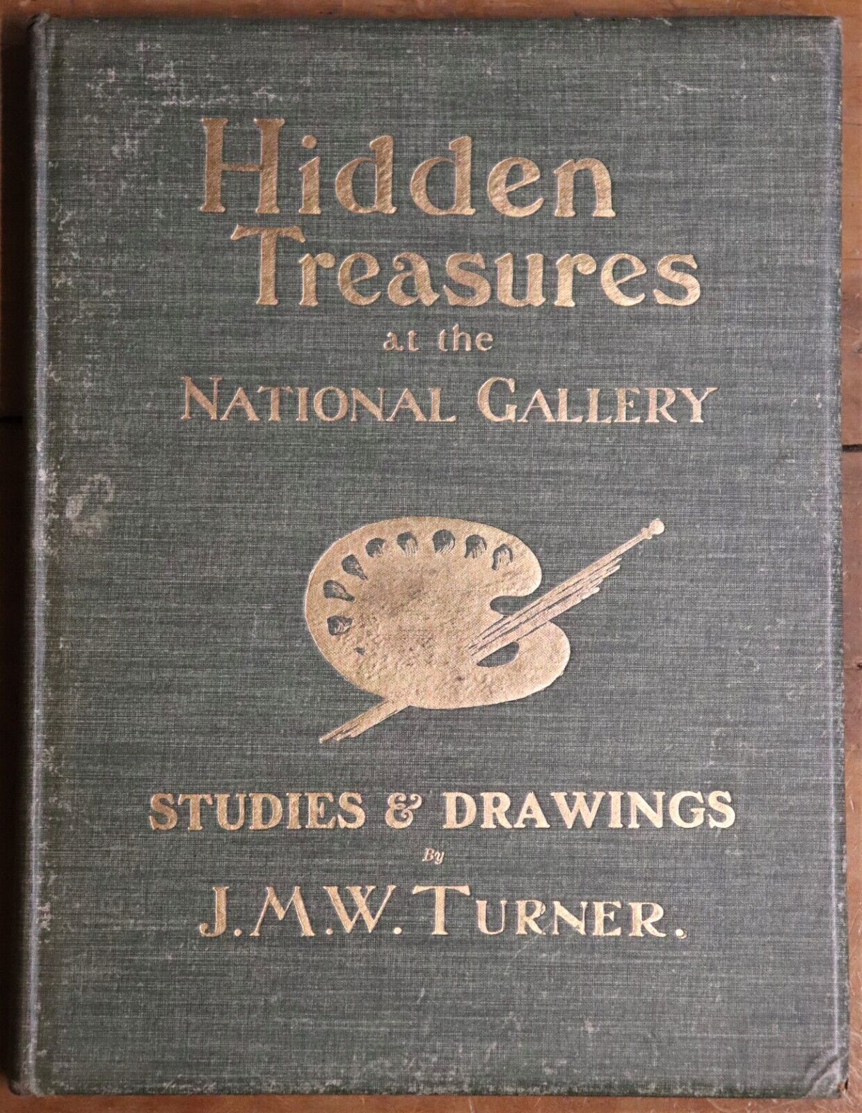 1905 Hidden Treasures At The National Gallery by JMW Turner Antique Art Book